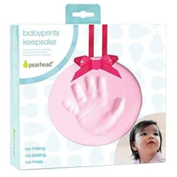 Pearhead Babyprints Keepsake Kit - Pink and Red - Picture 1 of 5